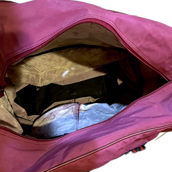 VTG EXPANDABLE ROLLING TRAVEL LUGGAGE BAG WHEELS FUSHIA PURPLE PINK 20”x11”x 24” - Picture 14 of 14